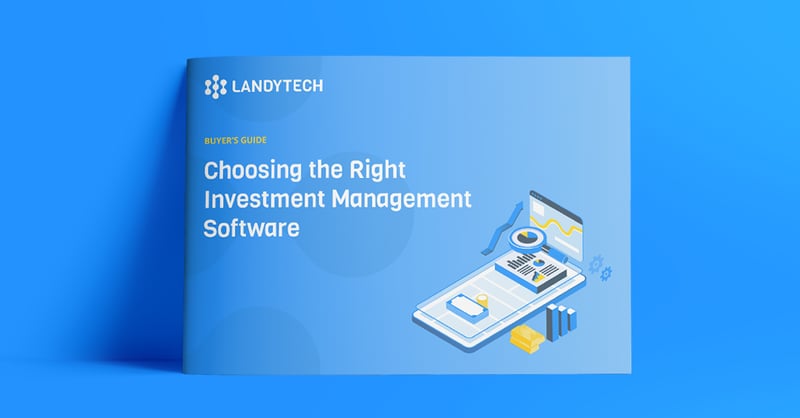 Investment management software buyers guide