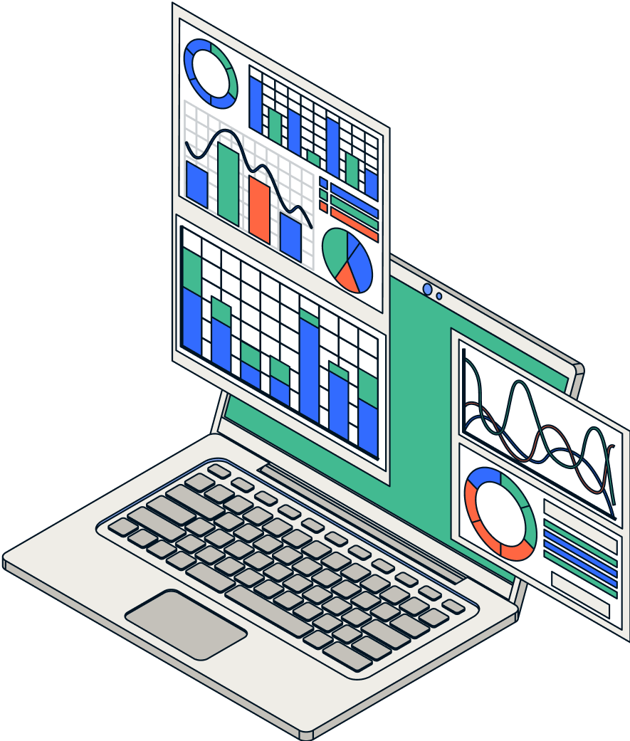 Laptop charts