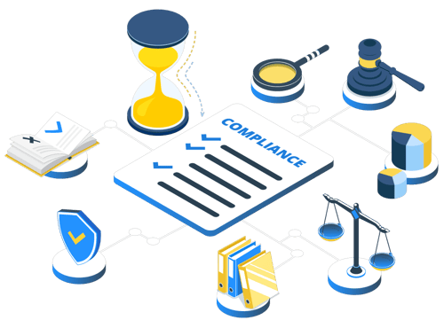 Regulatory reporting guide illustration