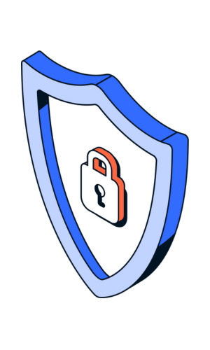 Security Lock Illustration