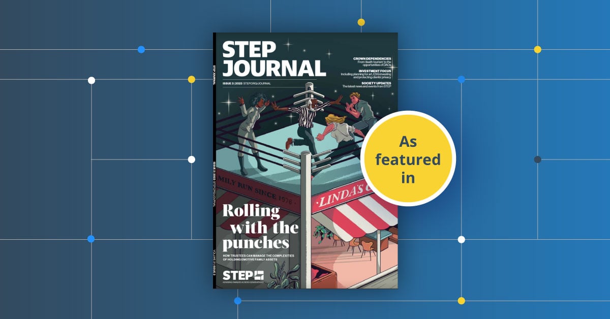 Landytech features in STEP Journal