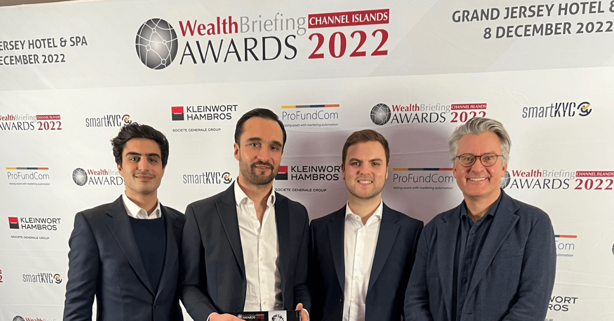 Landytech named 'Best Client Reporting Solution' in WealthBriefing Channel Islands Award