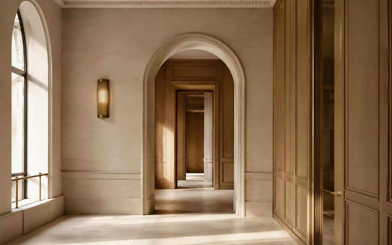 architecture hallway